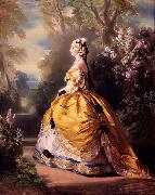 Franz Xaver Winterhalter Empress Eugeie painting